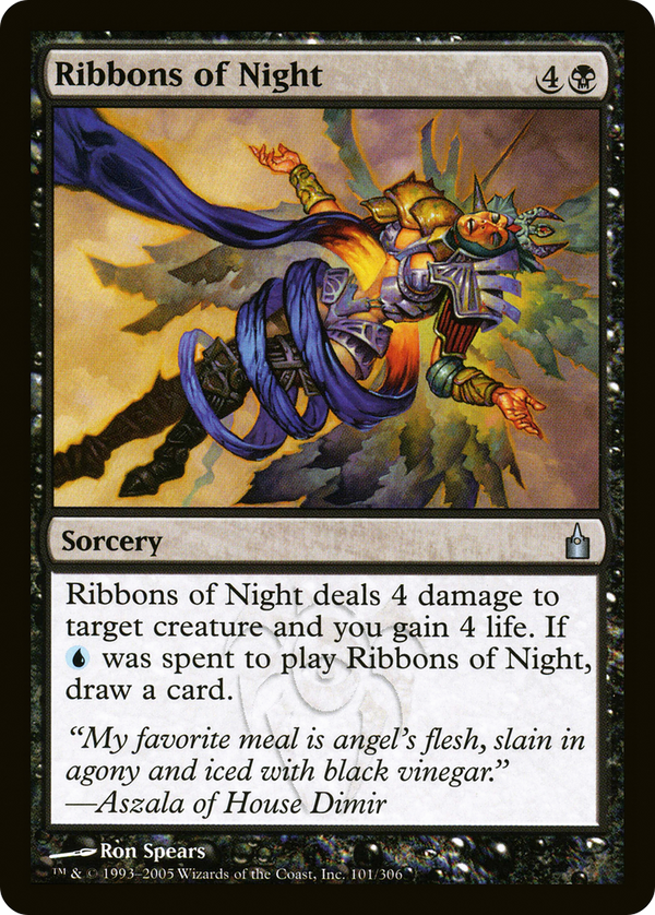 Ribbons of Night (RAV-101) - Ravnica: City of Guilds