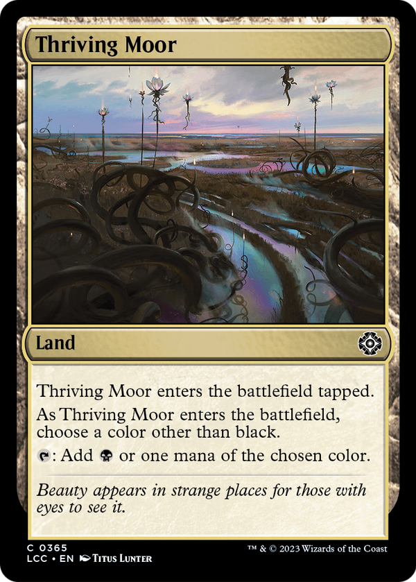 Thriving Moor (LCC-365) - The Lost Caverns of Ixalan Commander