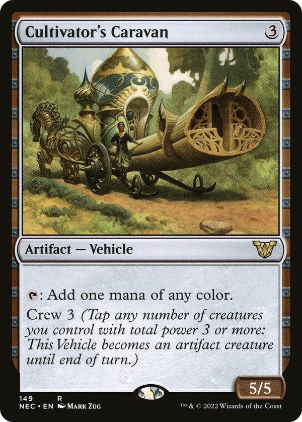 Cultivator's Caravan (NEC-149) - Neon Dynasty Commander