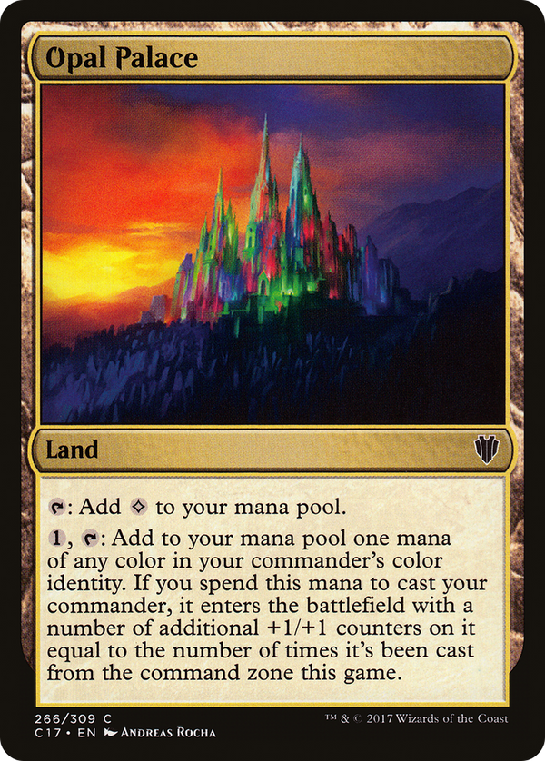 Opal Palace (C17-266) - Commander 2017