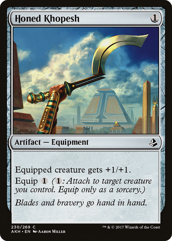 Honed Khopesh (AKH-230) - Amonkhet