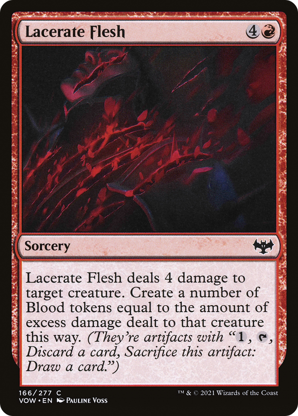 Lacerate Flesh (VOW-166) - Innistrad: Crimson Vow Foil