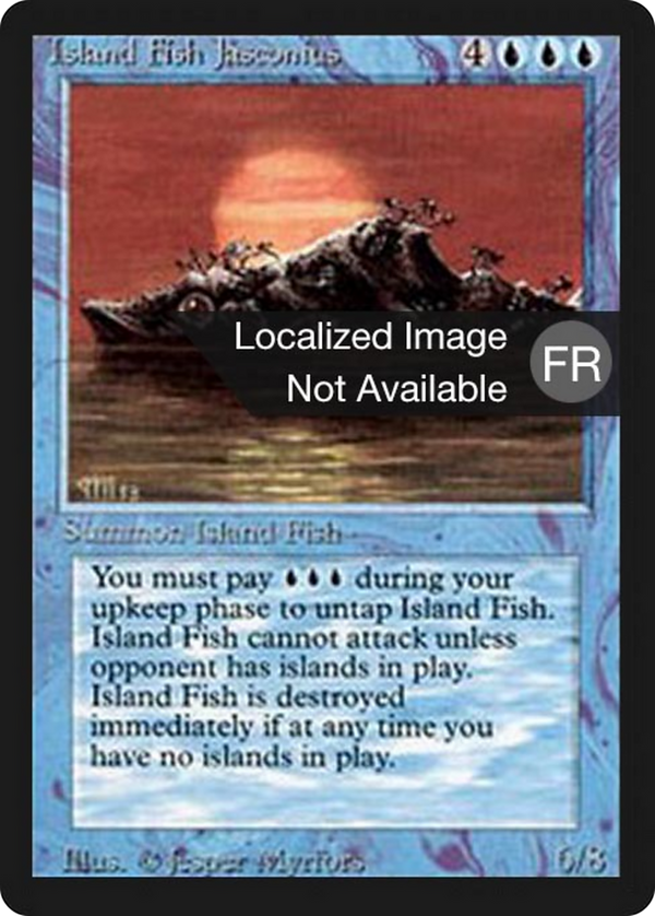 Island Fish Jasconius (FBB-) - Foreign Black Border