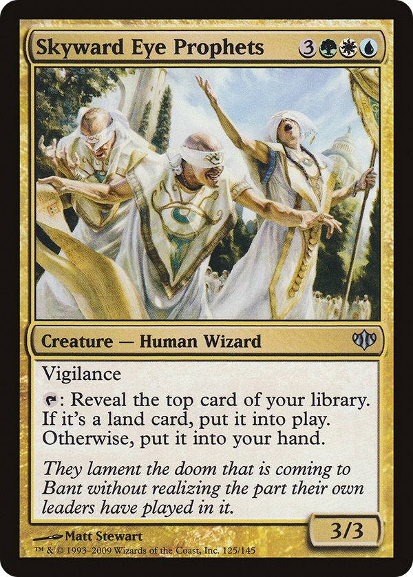 Skyward Eye Prophets (CON-125) - Conflux Foil