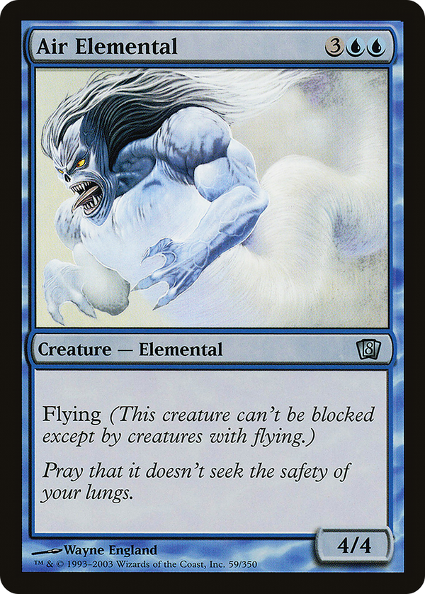 Air Elemental (8ED-059) - 8th Edition