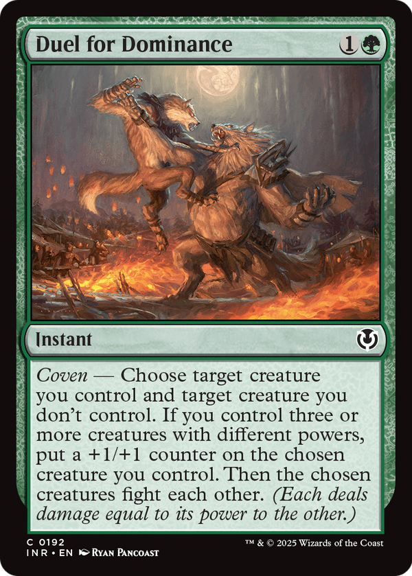 Duel for Dominance (INR-192) - Innistrad Remastered