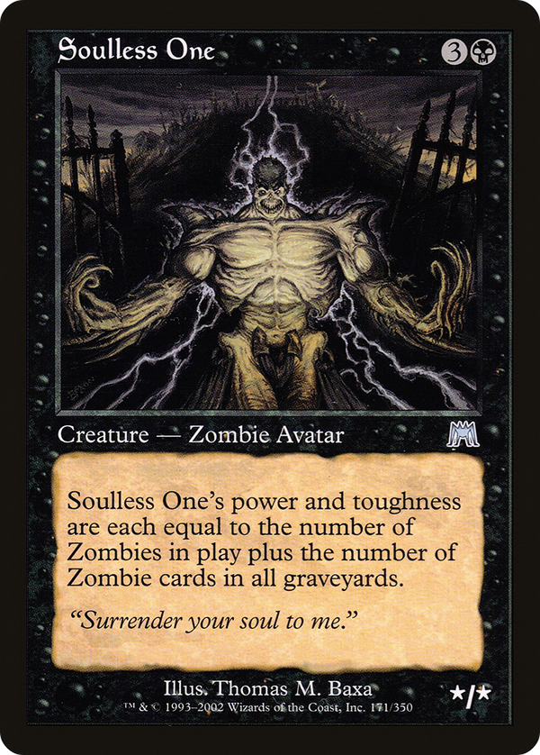 Soulless One (ONS-171) - Onslaught Foil