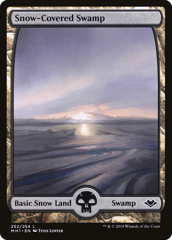 Snow-Covered Swamp (MH1-252) - Modern Horizons