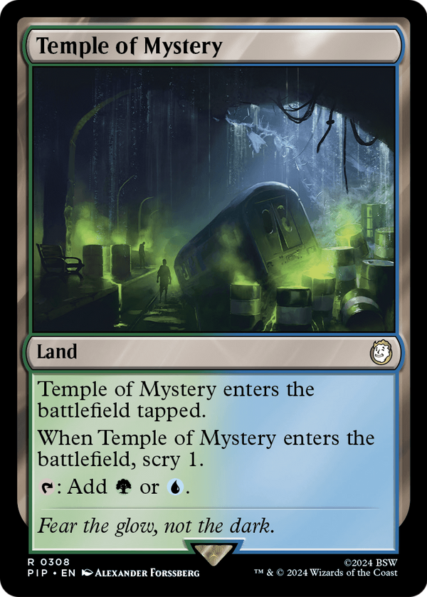 Temple of Mystery (PIP-308) - Fallout Foil
