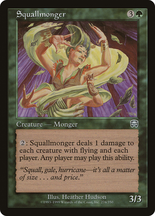Squallmonger (MMQ-276) - Mercadian Masques