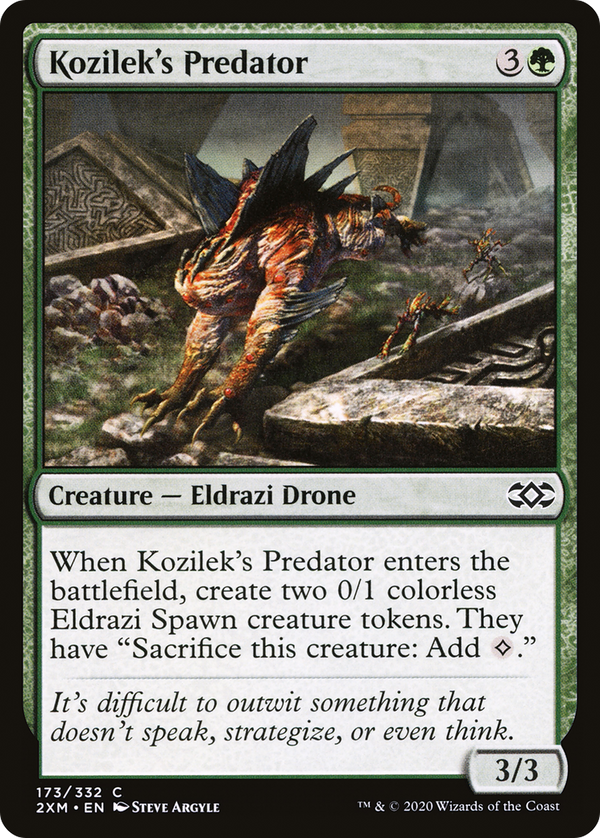 Kozilek's Predator (2XM-173) - Double Masters Foil