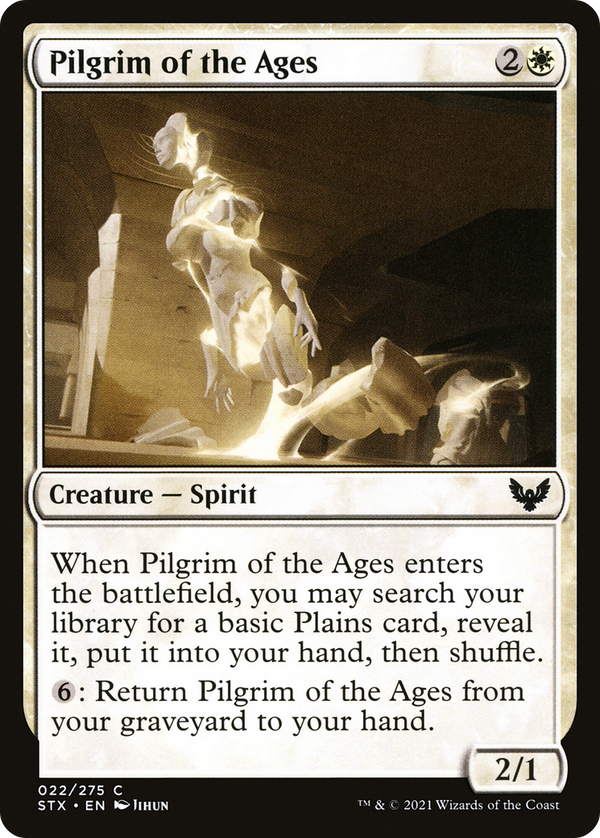 Pilgrim of the Ages (STX-022) - Strixhaven: School of Mages Foil