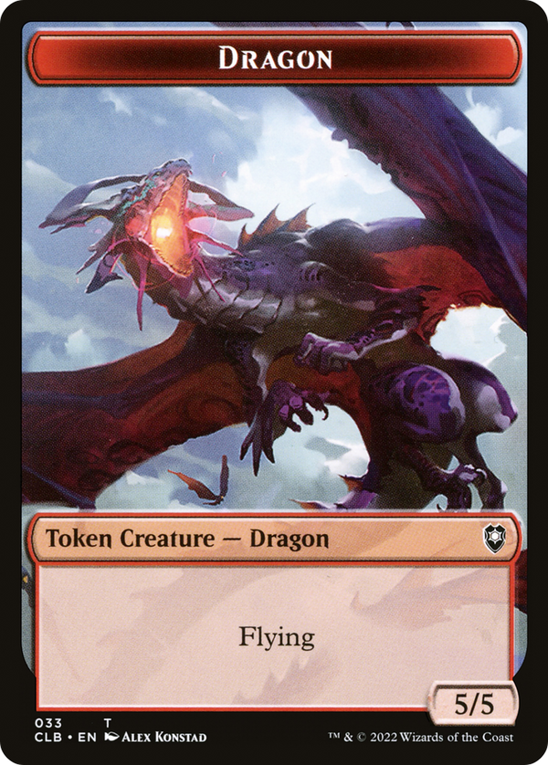 Dragon (TCLB-033) - Battle for Baldur's Gate Tokens