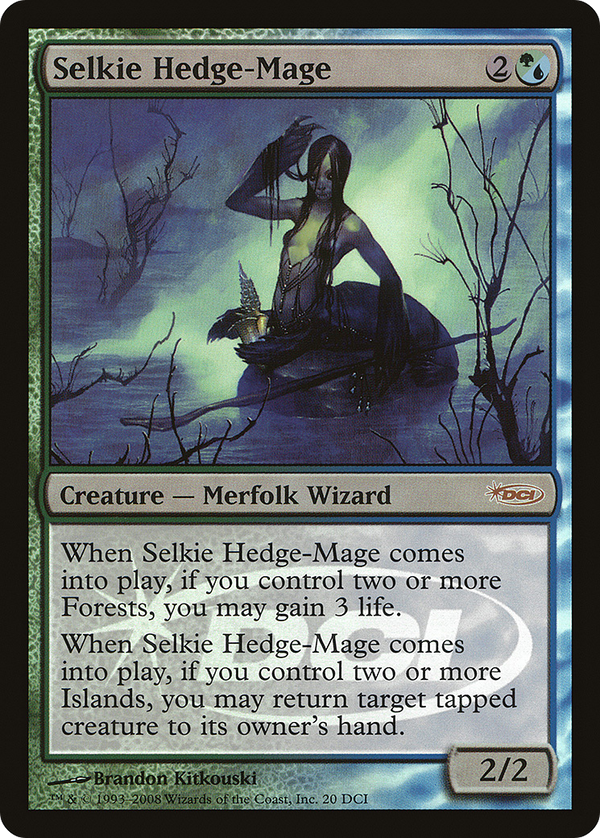 Selkie Hedge-Mage (WPN-020) - DCI Promos Foil