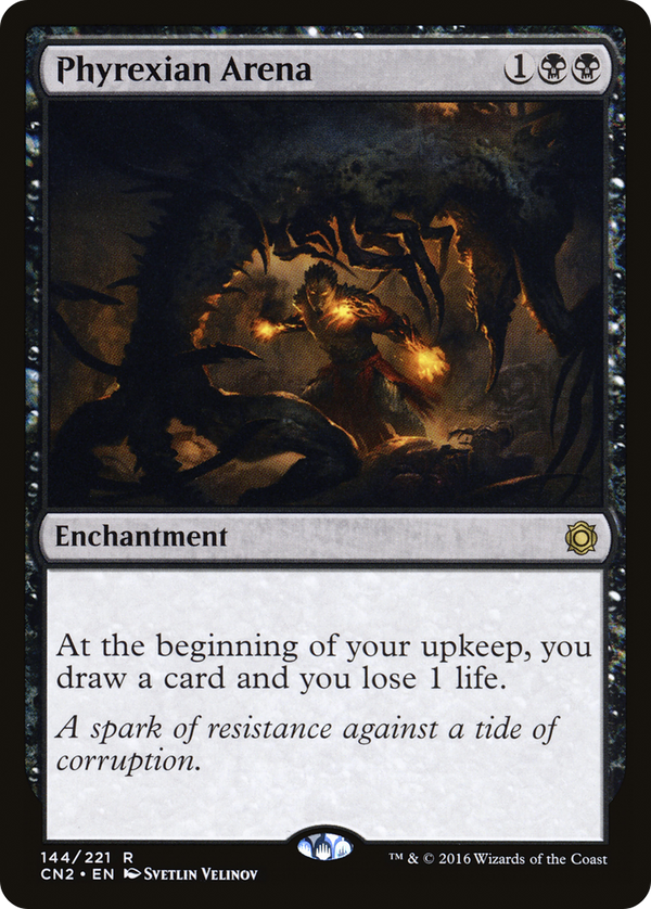 Phyrexian Arena (CN2-144) - Conspiracy: Take the Crown Foil