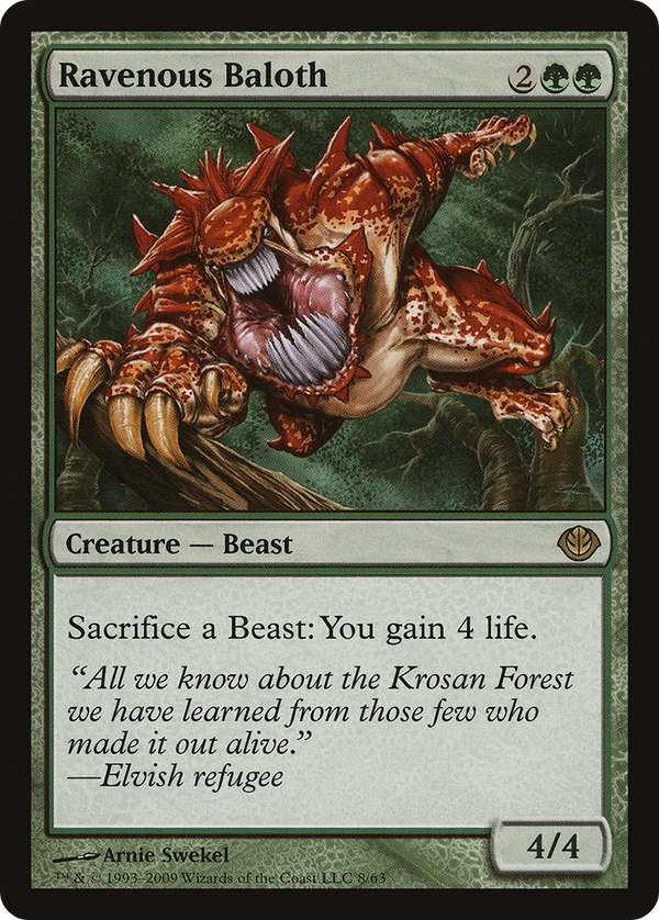 Ravenous Baloth (DDD-008) - Duel Decks: Garruk vs. Liliana