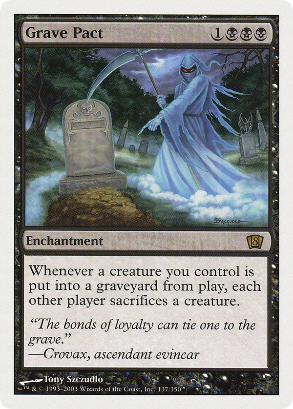 Grave Pact (8ED-137) - 8th Edition Foil