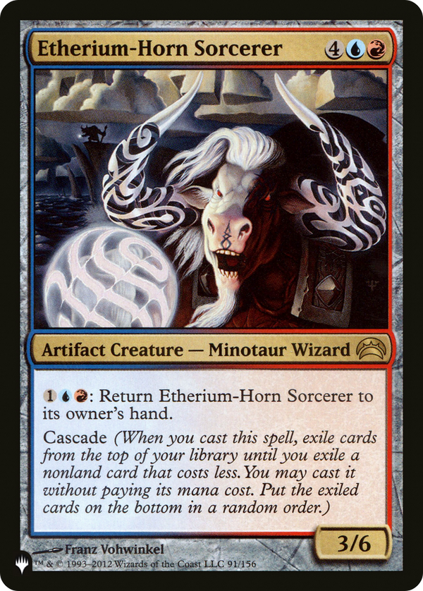 Etherium-Horn Sorcerer (LIST-PC2-91) - The List