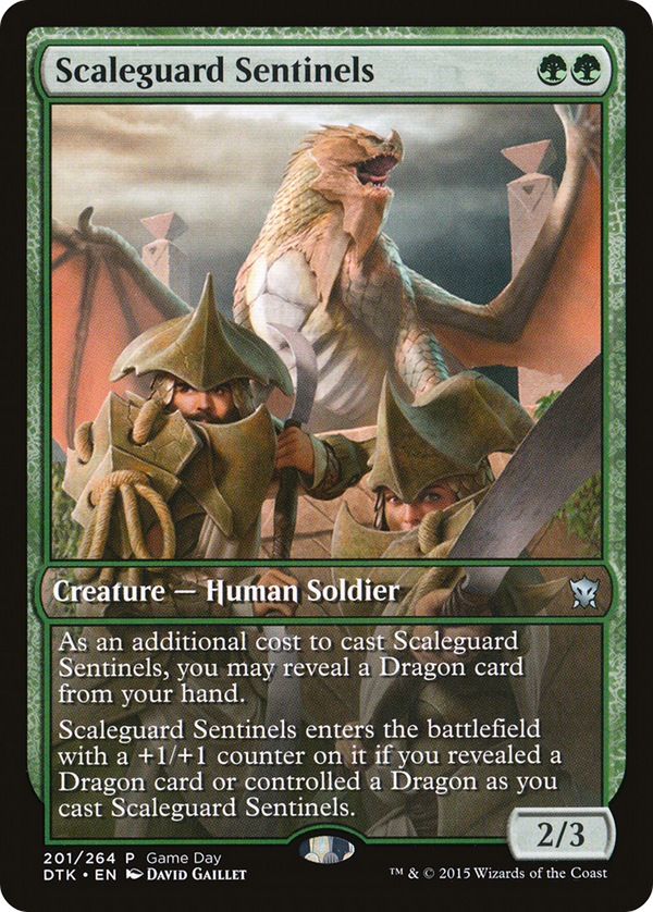 Scaleguard Sentinels (GAME-201) - Dragons of Tarkir Promos
