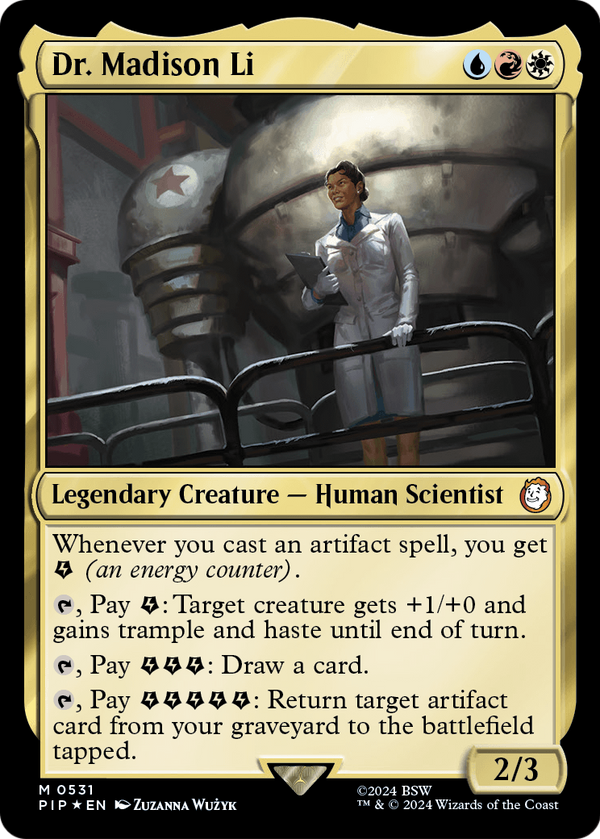 Dr. Madison Li (Surge Foil) (PIP-531) - Fallout Foil