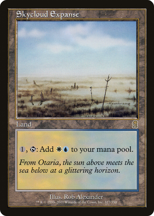 Skycloud Expanse (ODY-327) - Odyssey Foil