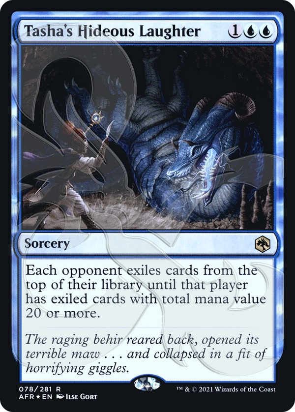 Tasha's Hideous Laughter (AFR&-078) - Adventures in the Forgotten Realms Promos Foil