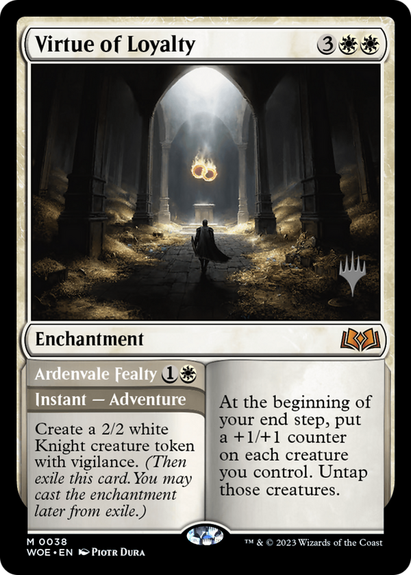 Virtue of Loyalty (PPWOE-038) - Wilds of Eldraine Promos