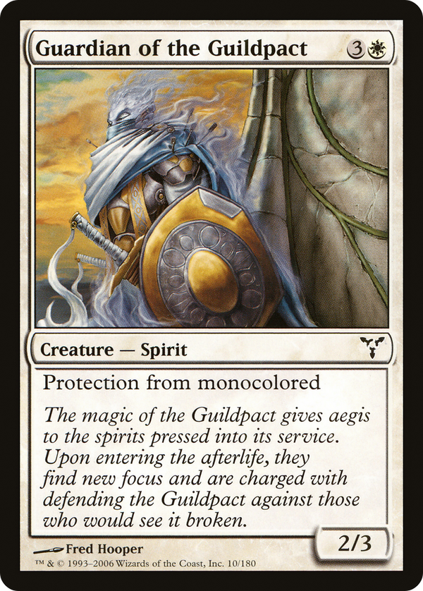 Guardian of the Guildpact (DIS-010) - Dissension