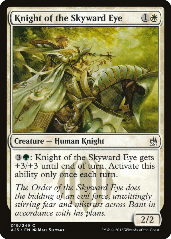 Knight of the Skyward Eye (A25-019) - Masters 25 Foil