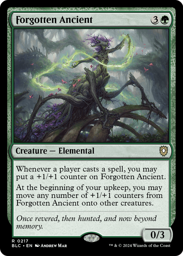 Forgotten Ancient (BLC-217) - Bloomburrow Commander