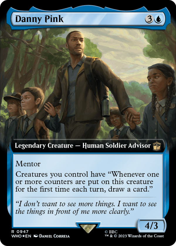 Danny Pink (Extended Art) (Surge Foil) (WHO-947) - Doctor Who: (Extended Art) Foil