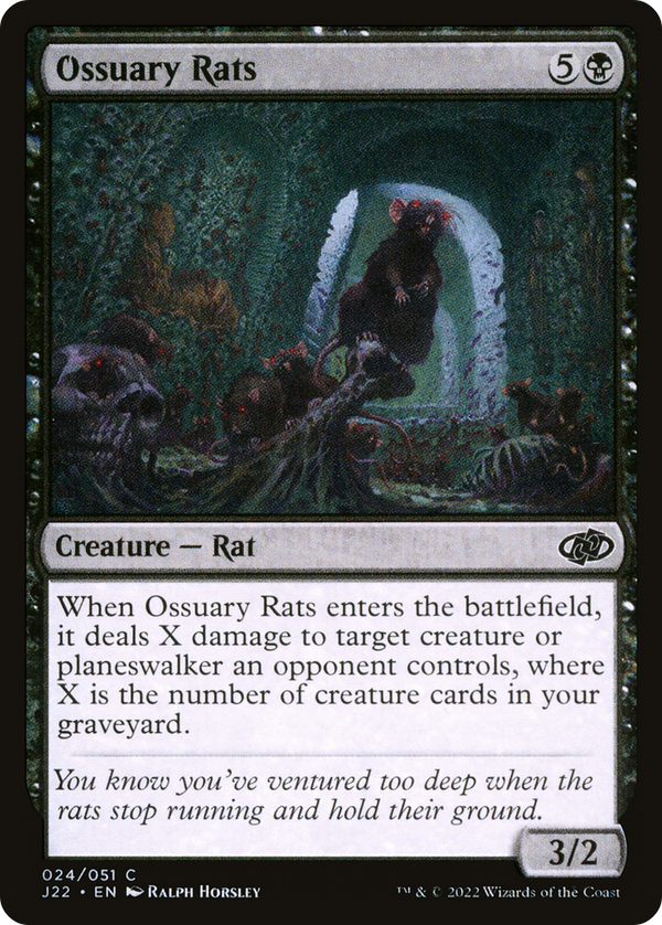 Ossuary Rats (J22-024) - Jumpstart 2022