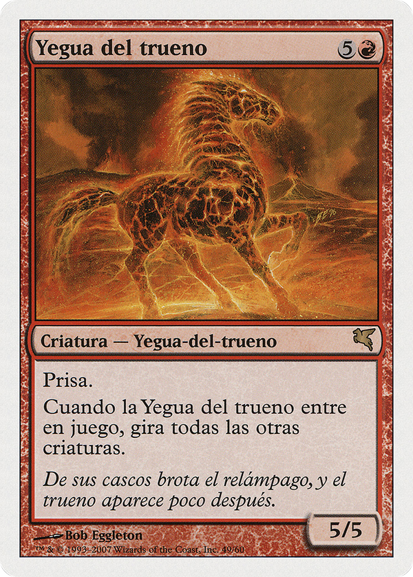 Thundermare (Italian) - "Cavallo del Tuono" (PSAL-I49) - Salvat 2005