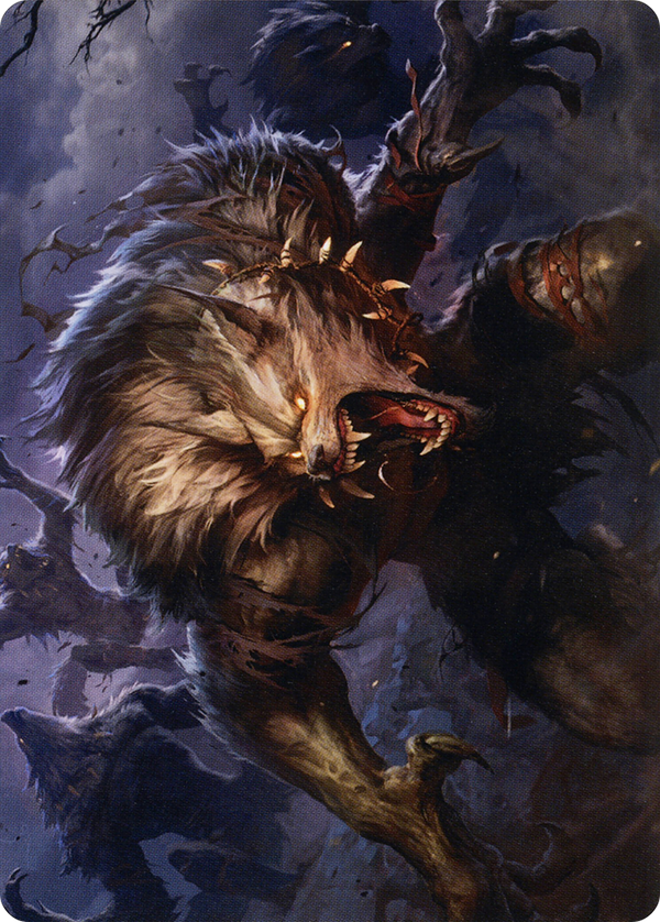 Village Reavers // Village Reavers (AMID-045) - Midnight Hunt Art Series (Borderless) Foil