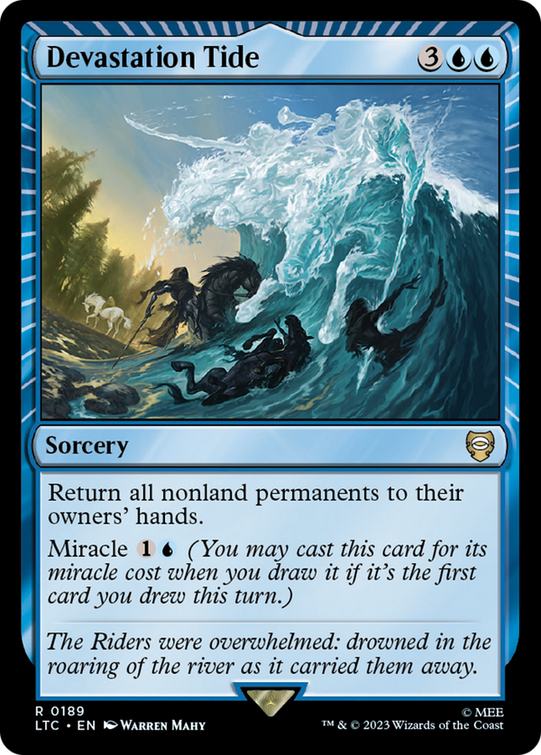 Devastation Tide (LTC-189) - Tales of Middle-earth Commander: (miracle)