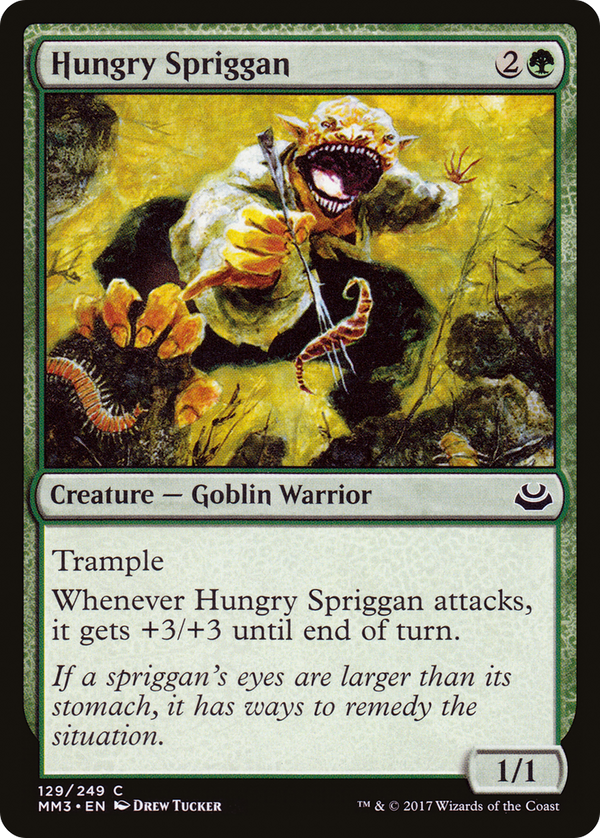 Hungry Spriggan (MM3-129) - Modern Masters 2017 Foil