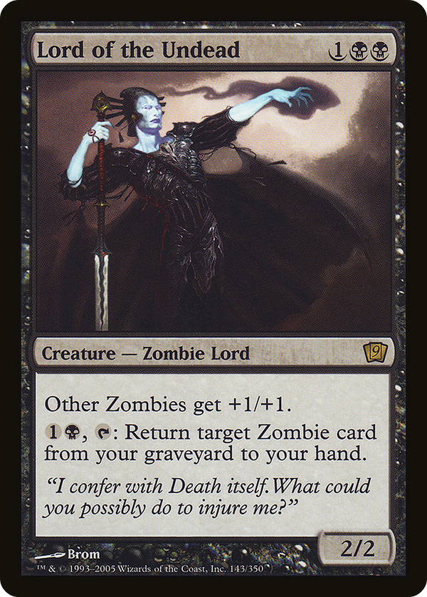 Lord of the Undead (9ED-143) - 9th Edition Foil