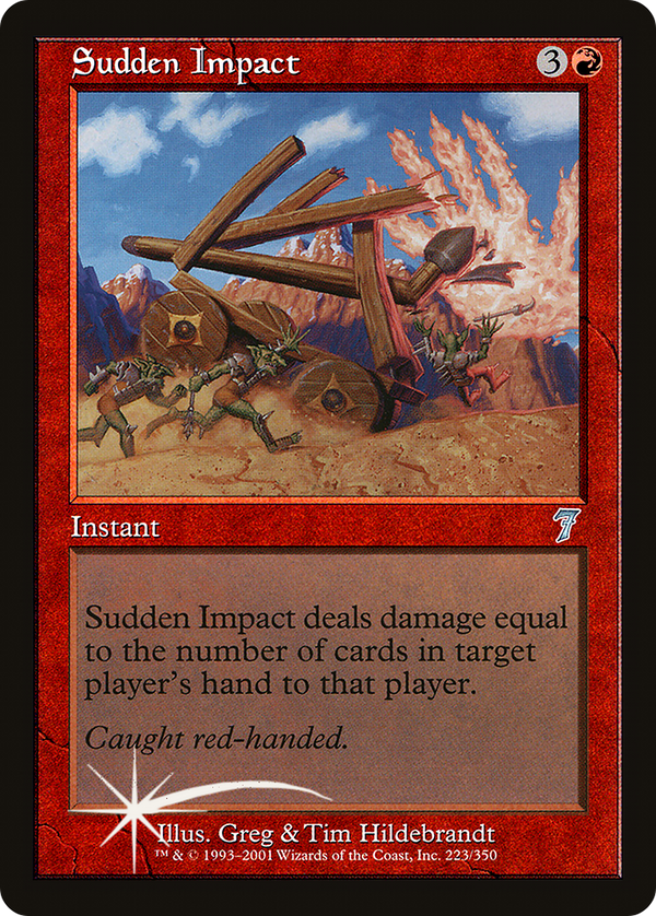 Sudden Impact (7ED-223★) - 7th Edition Foil