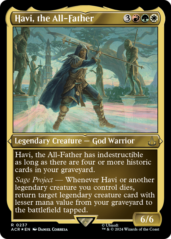 Havi, the All-Father (Foil Etched) (ACR-237) - Assassin's Creed Foil
