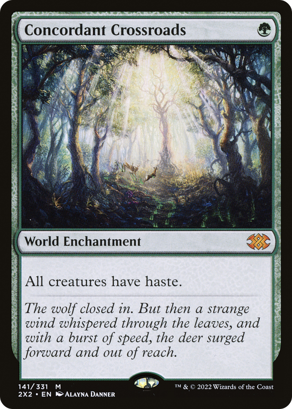 Concordant Crossroads (2X2-141) - Double Masters 2022 Foil