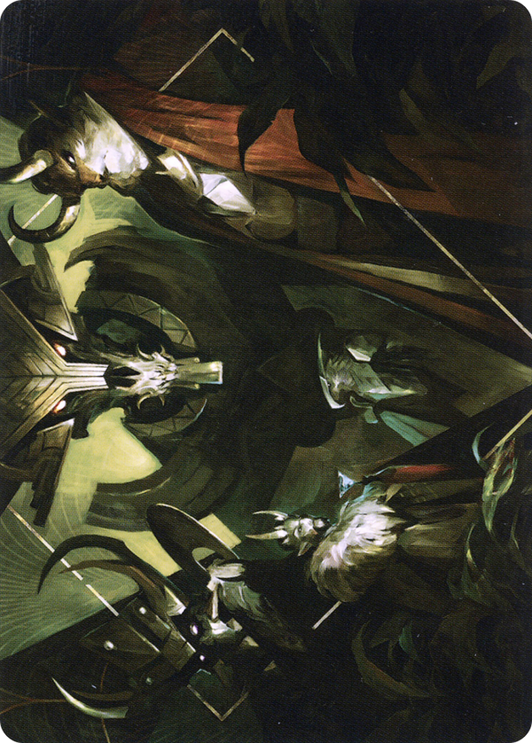 Meeting of the Five // Meeting of the Five (ASNC-030) - New Capenna Art Series (Borderless)