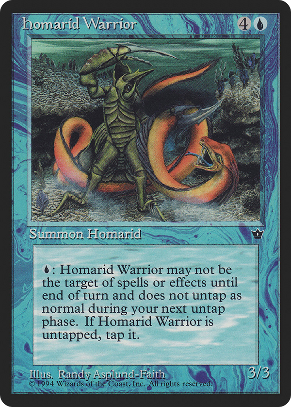 Homarid Warrior (Asplund-Faith) (FEM-) - Fallen Empires