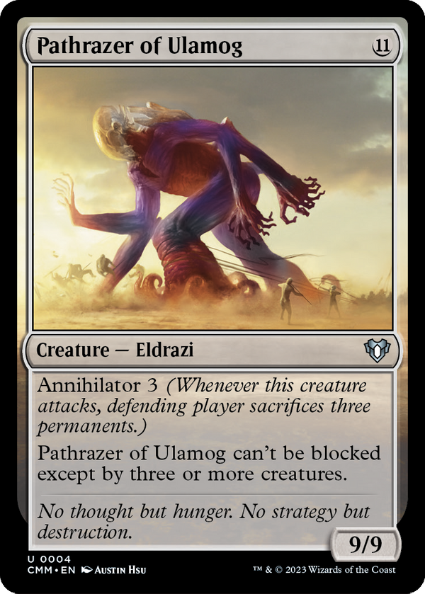 Pathrazer of Ulamog (CMM-004) - Commander Masters Foil