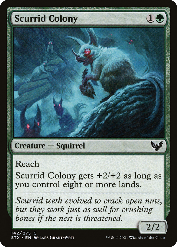 Scurrid Colony (STX-142) - Strixhaven: School of Mages Foil