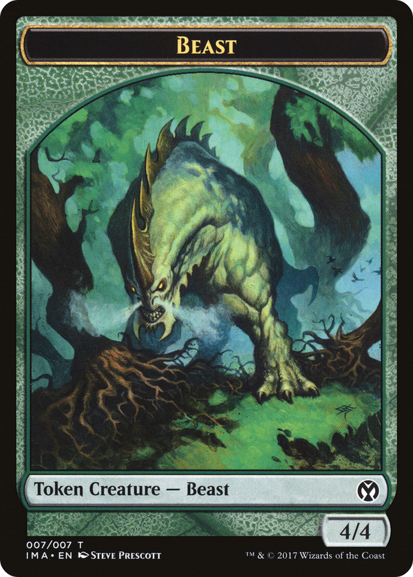Beast Token (007) (IMA-007) - Iconic Masters Tokens
