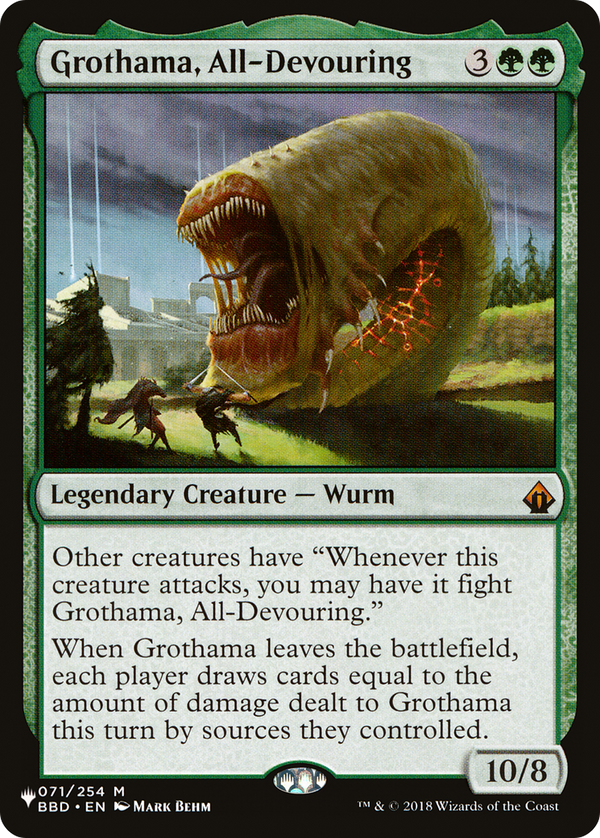 Grothama, All-Devouring (LIST-BBD-71) - The List