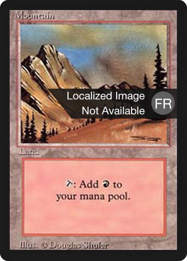 Mountain (C) (FBB-292) - Foreign Black Border