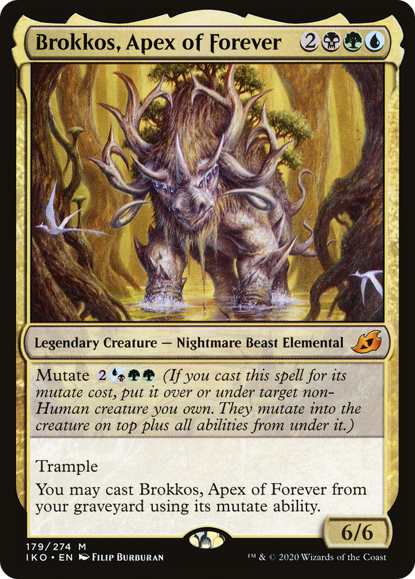 Brokkos, Apex of Forever (IKO-179) - Ikoria: Lair of Behemoths