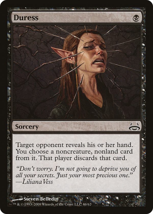 Duress (DDC-046) - Duel Decks: Divine vs. Demonic