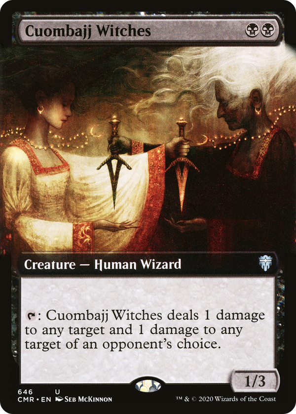 Cuombajj Witches (Extended Art) (CMR-646) - Commander Legends: (Extended Art) Foil
